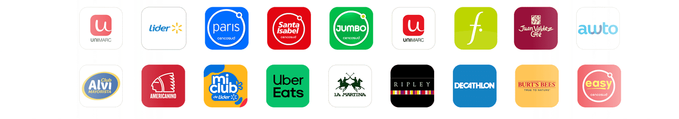 comercios asociados