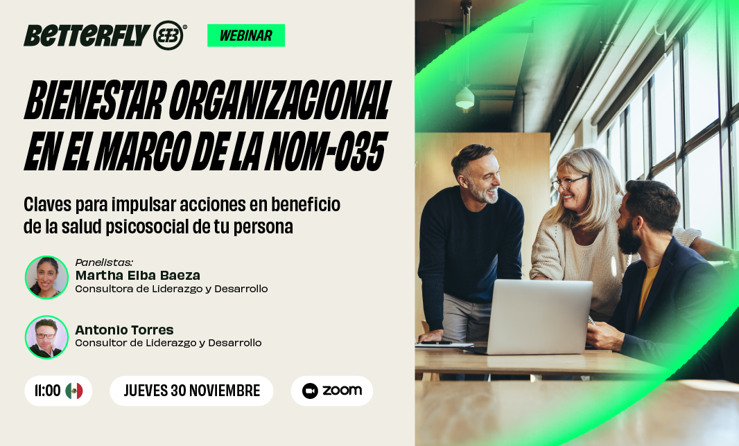 Webinar Bienestar Organizacional Nom 035 30 De Noviembre 9962