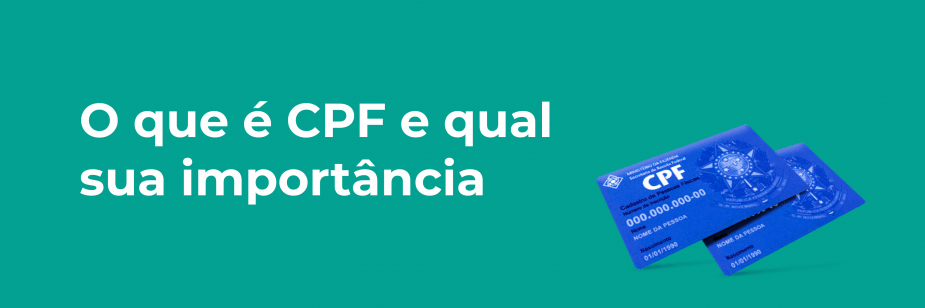 O que significa CPF? 